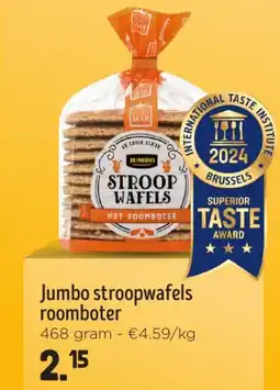 Jumbo Jumbo stroopwafels roomboter aanbieding
