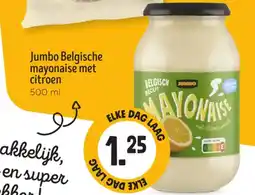 Jumbo Jumbo Belgische mayonaise met citroen aanbieding