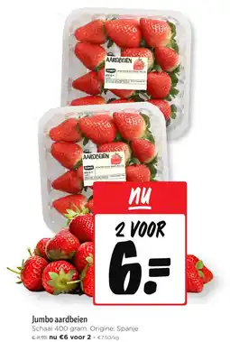 Jumbo Jumbo aardbeien aanbieding