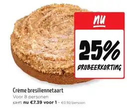 Jumbo Crème bresiliennetaart aanbieding