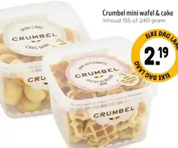 Jumbo Crumbel mini wafel & cake aanbieding