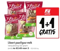Jumbo Libeert paasfiguur melk aanbieding