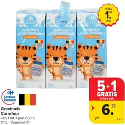 Carrefour Groeimelk Carrefour aanbieding