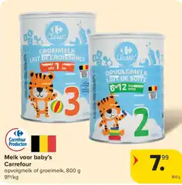 Carrefour Melk voor baby's Carrefour aanbieding