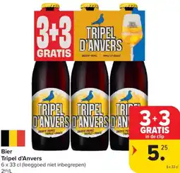 Carrefour Bier Tripel d'Anvers aanbieding