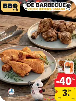 Carrefour Gemarineerde kippenonderbouten Carrefour aanbieding