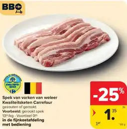 Carrefour Spek van varken van weleer Kwaliteitsketen Carrefour aanbieding