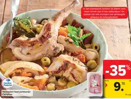 Carrefour Versneden heel parkkonijn Carrefour aanbieding