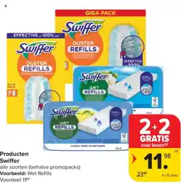 Carrefour Producten Swiffer aanbieding