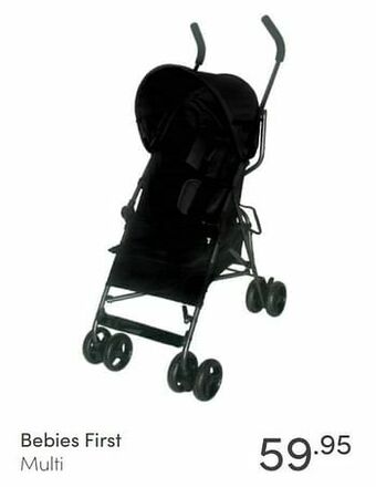 Baby & Tiener Bebies first multi aanbieding