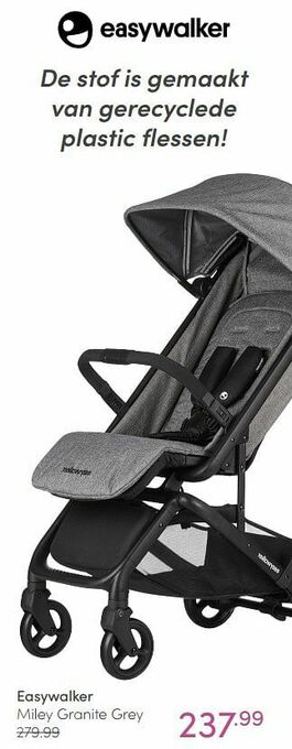 Baby & Tiener Easywalker miley granite grey aanbieding