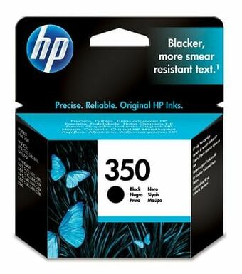 AUVA HP 350 originele zwarte inktcartridge aanbieding