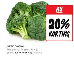 Jumbo Jumbo broccoli aanbieding