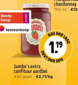 Jumbo Jumbo's extra confituur aardbei aanbieding