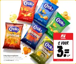 Jumbo Croky chips en explosions aanbieding