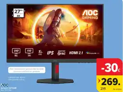 Carrefour AOC Scherm U27G4R aanbieding