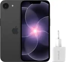 Coolblue Apple iPhone 17e 256 Go Noir + Chargeur Rapide aanbieding