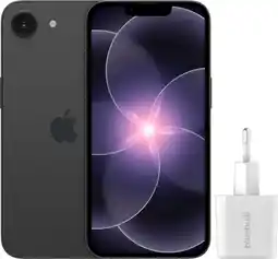 Coolblue Apple iPhone 17e 256 Go Noir + Chargeur Rapide aanbieding