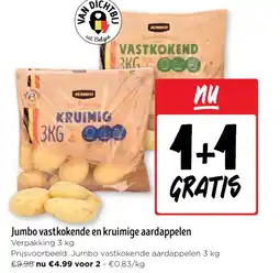 Jumbo Jumbo vastkokende en kruimige aardappelen aanbieding