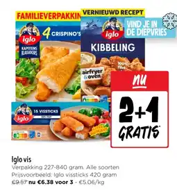 Jumbo Iglo vis aanbieding