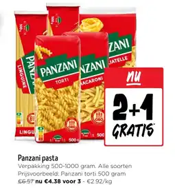 Jumbo Panzani pasta aanbieding