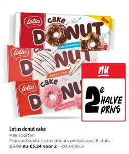 Jumbo Lotus donut cake aanbieding