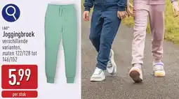 ALDI L&D Joggingbroek aanbieding