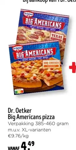 Jumbo Dr. Oetker Big Americans pizza aanbieding