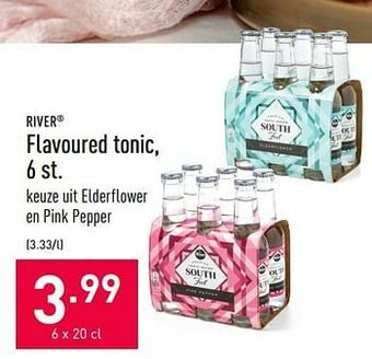 ALDI Flavoured tonic aanbieding