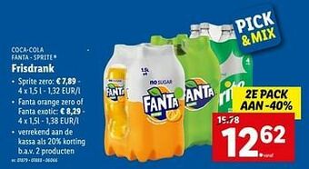 Lidl Frisdrank aanbieding