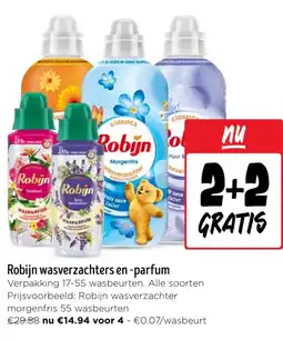 Jumbo Robijn wasverzachters en -parfum aanbieding