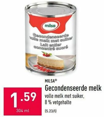 Gecondenseerde melk