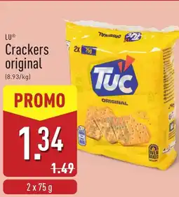 ALDI LU Crackers original aanbieding