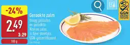 ALDI Gerookte zalm aanbieding