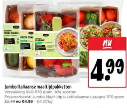 Jumbo Jumbo Italiaanse maaltijdpakketten aanbieding