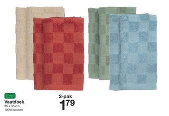 Zeeman Vaatdoek aanbieding