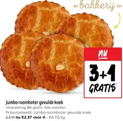 Jumbo Jumbo roomboter gevulde koek aanbieding