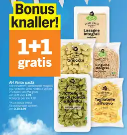 Albert Heijn AH Verse pasta aanbieding