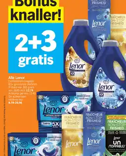 Albert Heijn Alle Lenor aanbieding