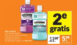 Albert Heijn Alle Listerine aanbieding