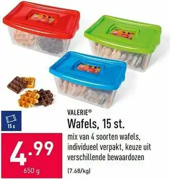 ALDI Wafels aanbieding