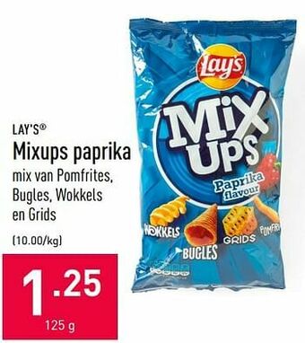 ALDI Mixups paprika aanbieding