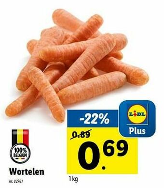 Lidl Wortelen aanbieding