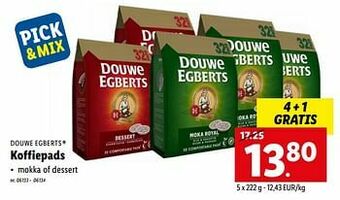 Lidl Koffiepads aanbieding