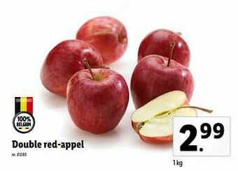 Lidl Double red-appel aanbieding