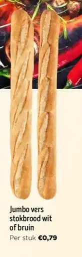 Jumbo Jumbo vers stokbrood aanbieding