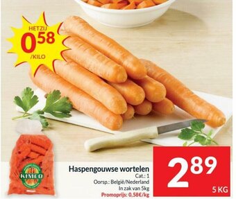 Intermarché Haspengouwse wortelen aanbieding