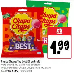 Jumbo Chupa Chups: The Best Of en Fruit aanbieding