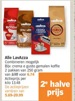 Albert Heijn Alle LavAzza aanbieding