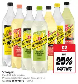 Jumbo Schweppes aanbieding